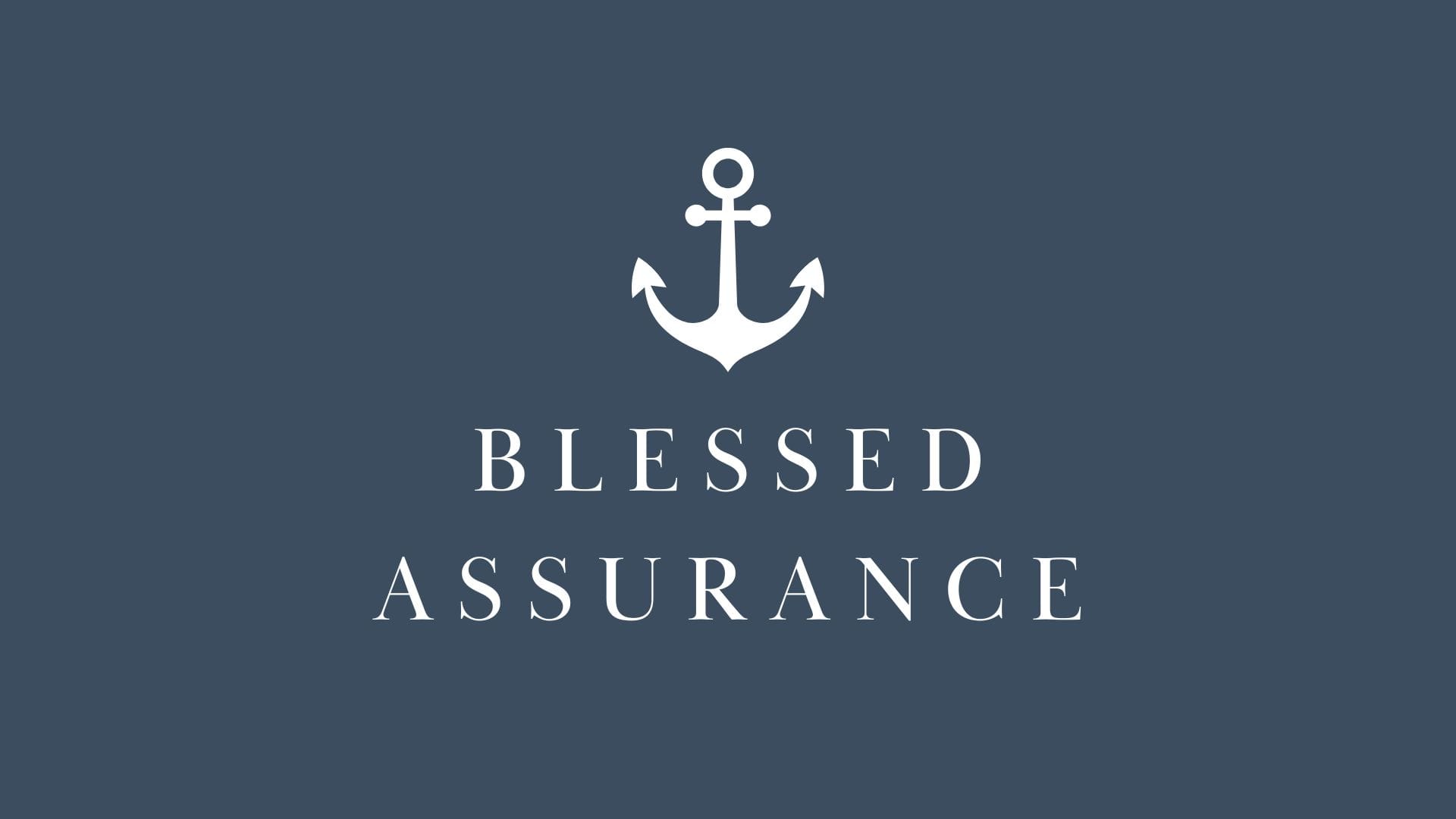 Blessed Assurance: We Are A Living Example of Hope (1 Peter 2:11-17)
