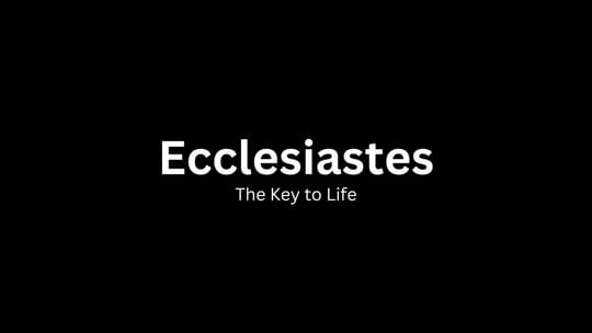 Ecclesiastes